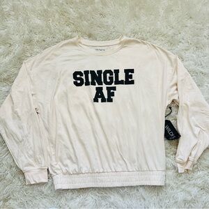 NWT Wildfox intimates SINGLE AF top